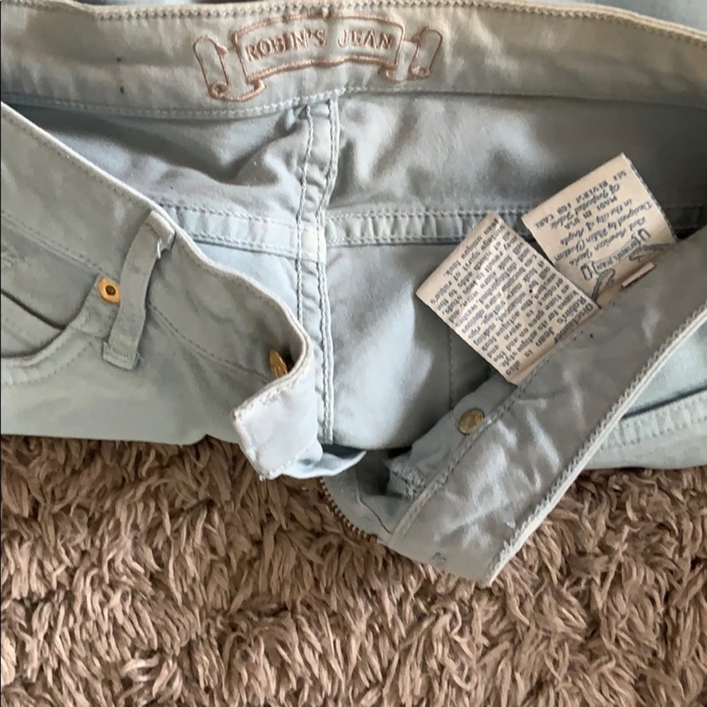 Size 29 NEVER WORN, Brand NEW Designer Robins Jean